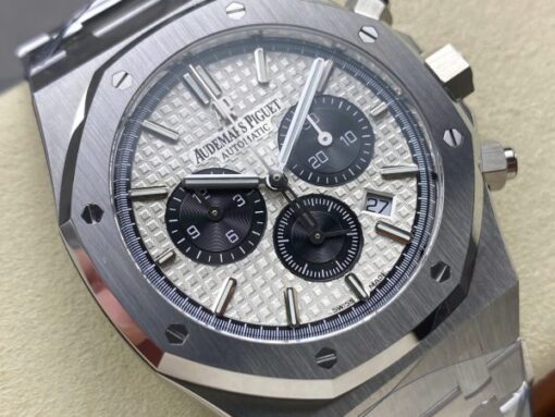 Audemars Piguet Copies Watches Royal Oak 26331 Chronograph Dial White 41mm - Image 6