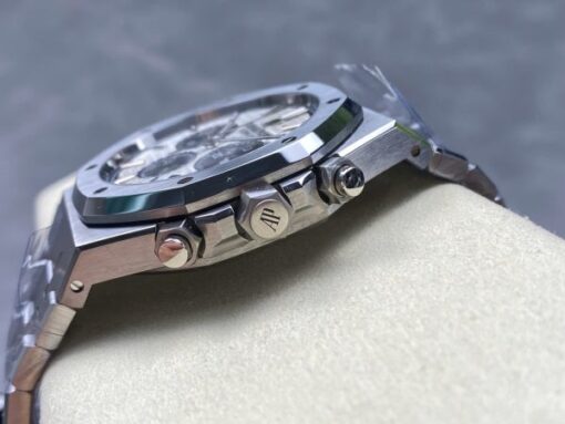 Audemars Piguet Copies Watches Royal Oak 26331 Chronograph Dial White 41mm - Image 8
