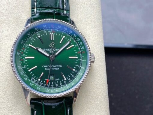 Breitling Navitimer A17326361L1P1 Green Dial Best Replica Watches BLS Factory 41mm - Image 2