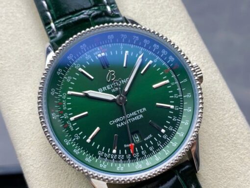 Breitling Navitimer A17326361L1P1 Green Dial Best Replica Watches BLS Factory 41mm - Image 5