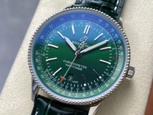 Breitling Navitimer A17326361L1P1 Green Dial Best Replica Watches BLS Factory 41mm - Image 4