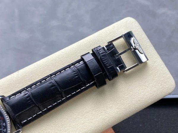 Breitling Navitimer Automatic A17326241B1P1 Replica Watches Black Leather Strap 41mm - Image 10