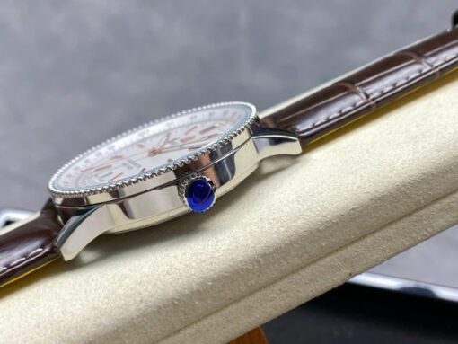 Breitling Navitimer Best Replica Watch Brown Leather Strap BLS Factory 41mm - Image 6