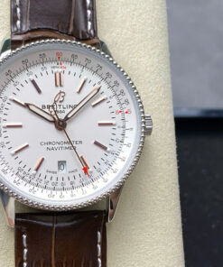Breitling Navitimer Best Replica Watch Brown Leather Strap BLS Factory 41mm