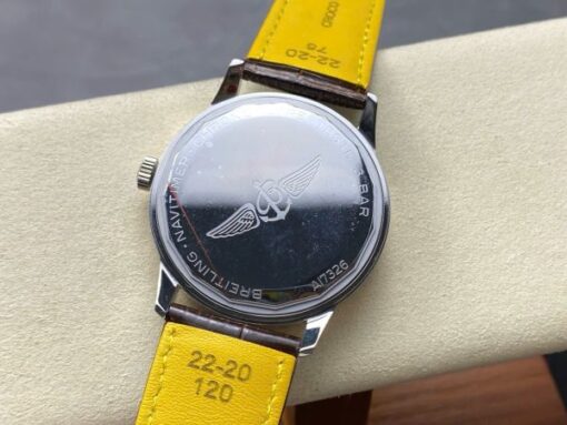 Breitling Navitimer Best Replica Watch Brown Leather Strap BLS Factory 41mm - Image 8