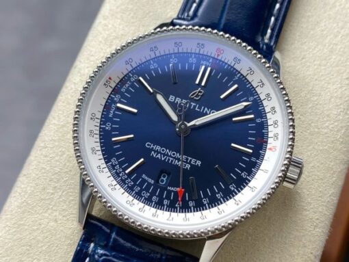 Breitling Navitimer Best Replica Watch Blue Dial BLS Factory Men’s 41mm - Image 4