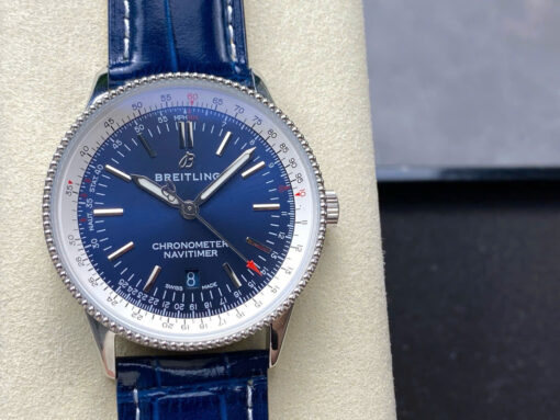 Breitling Navitimer Best Replica Watch Blue Dial BLS Factory Men’s 41mm