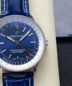 Alternative view of Breitling Navitimer Best Replica Watch Blue Dial BLS Factory Men’s 41mm