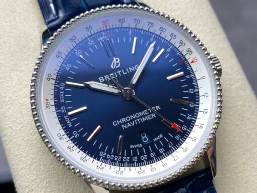 Breitling Navitimer Best Replica Watch Blue Dial BLS Factory Men’s 41mm - Image 5