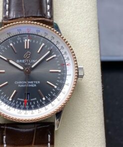 Alternative view of Breitling Navitimer Replica Watch Best Quality Leather Strap BLS Factory 41mm
