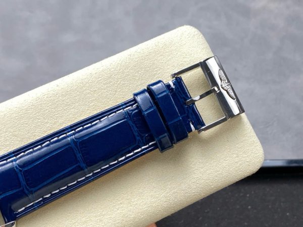 Breitling Navitimer Best Replica Watches Blue Leather Strap BLS Factory 41mm - Image 10