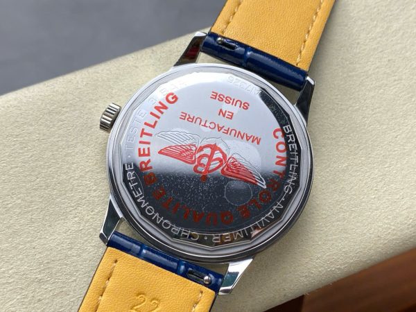 Breitling Navitimer Best Replica Watches Blue Leather Strap BLS Factory 41mm - Image 8