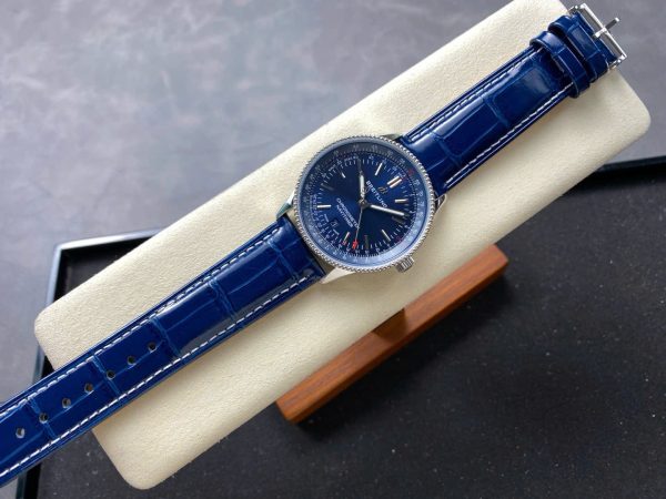 Breitling Navitimer Best Replica Watches Blue Leather Strap BLS Factory 41mm - Image 3
