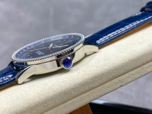 Breitling Navitimer Best Replica Watches Blue Leather Strap BLS Factory 41mm - Image 6