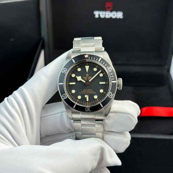 Tudor Heritage Black Bay Replica Watches Black Dial ZF Factory 41mm - Image 2