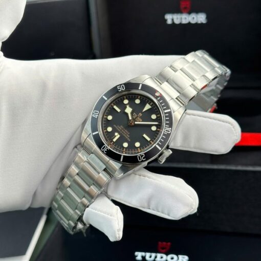 Tudor Heritage Black Bay Replica Watches Black Dial ZF Factory 41mm - Image 4