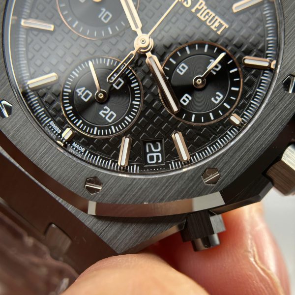 Audemars Piguet Royal Oak 26240CE Replica Watch Black Ceramic APS Factory 41mm - Image 6
