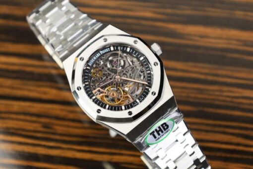 Audemars Piguet Royal Oak 15407 Copies Watches Dial Skeleton THB Factory 41mm - Image 3