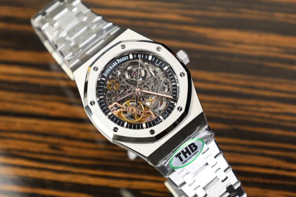 Audemars Piguet Royal Oak 15407 Copies Watches Dial Skeleton THB Factory 41mm - Image 3