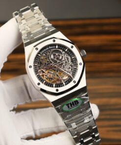 Audemars Piguet Royal Oak 15407 Copies Watches Dial Skeleton THB Factory 41mm