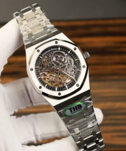 Alternative view of Audemars Piguet Royal Oak 15407 Copies Watches Dial Skeleton THB Factory 41mm
