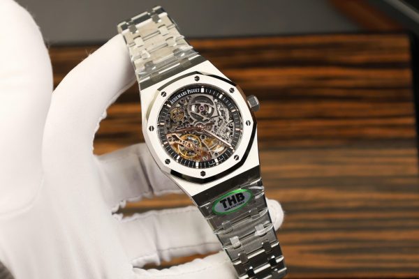 Audemars Piguet Royal Oak 15407 Copies Watches Dial Skeleton THB Factory 41mm - Image 2