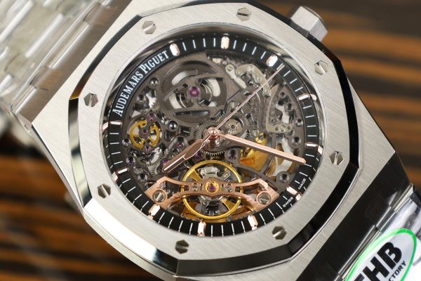 Audemars Piguet Royal Oak 15407 Copies Watches Dial Skeleton THB Factory 41mm - Image 6
