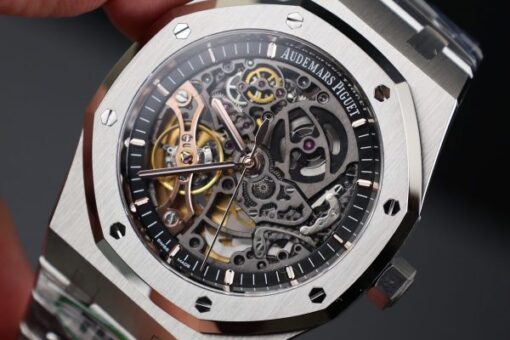 Audemars Piguet Royal Oak 15407 Copies Watches Dial Skeleton THB Factory 41mm - Image 5