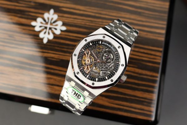 Audemars Piguet Royal Oak 15407 Copies Watches Dial Skeleton THB Factory 41mm - Image 4
