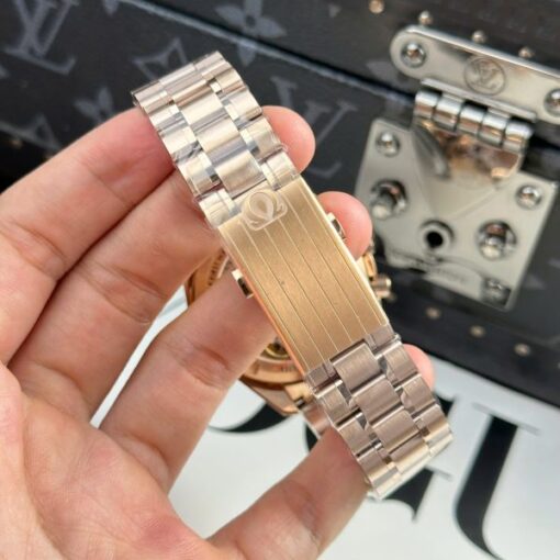 Omega Best Copies Watch SpeedMaster MoonWatch Rose Gold OM Factory 42mm - Image 10