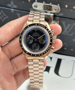 Omega Best Copies Watch SpeedMaster MoonWatch Rose Gold OM Factory 42mm