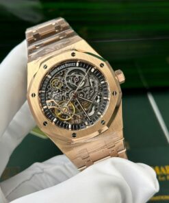 Audemars Piguet Best Copies Watch Royal Oak 15407 Rose Gold THB Factory 41mm