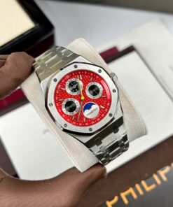Audemars Piguet Replica Watch Royal Oak Chronogarph 26574ST Red Dial 41mm