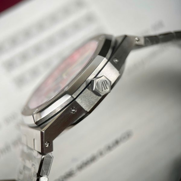Audemars Piguet Replica Watch Royal Oak Chronogarph 26574ST Red Dial 41mm - Image 7
