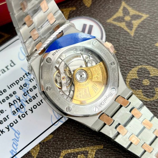 Audemars Piguet Royal Oak 15450 Copies Watches Demi Rose Gold IP Factory 37mm - Image 8