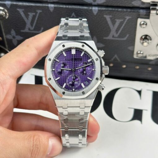 Audemars Piguet Royal Oak 26240ST Best Replicas Purple Dial APS Factory New 2025 41mm - Image 2