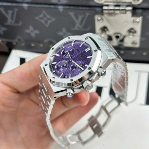 Audemars Piguet Royal Oak 26240ST Best Replicas Purple Dial APS Factory New 2025 41mm - Image 4