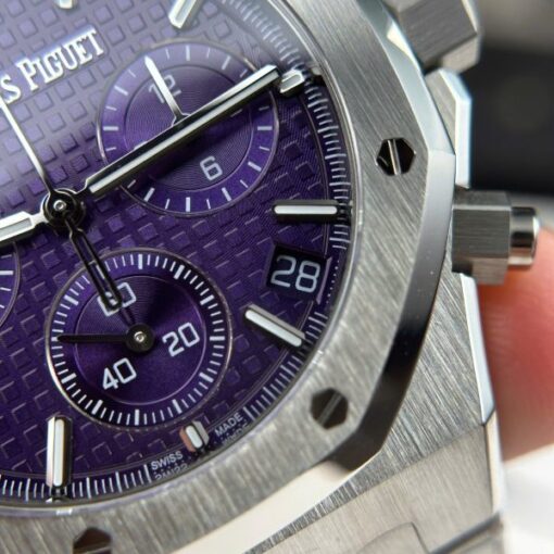 Audemars Piguet Royal Oak 26240ST Best Replicas Purple Dial APS Factory New 2025 41mm - Image 7