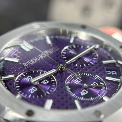 Audemars Piguet Royal Oak 26240ST Best Replicas Purple Dial APS Factory New 2025 41mm - Image 6