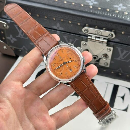 Breitling Premier B01 Chronograph Replica Watch Dial Orange BLS Factory 42mm - Image 3