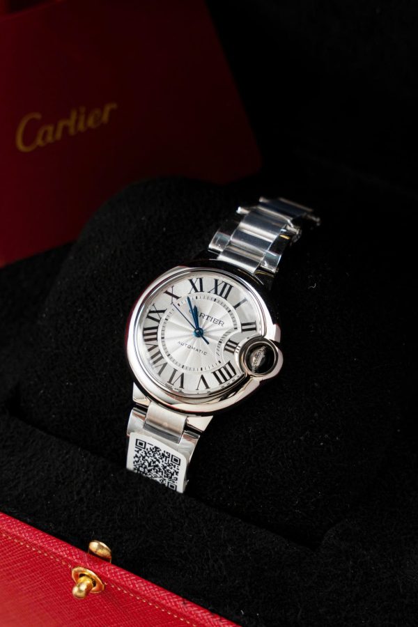 Cartier Ballon Bleu W6920046 Replica Watch White Dial Metal Wire AF Factory 36mm - Image 5
