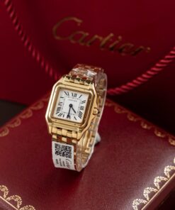 Cartier Panthere WGPN0009 Fake Watch White Dial Metal Wire 27x37mm