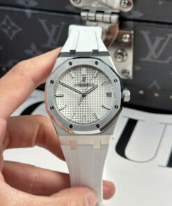 Audemars Piguet Royal Oak 15500 Replica Watch White Dial APS Factory 41mm