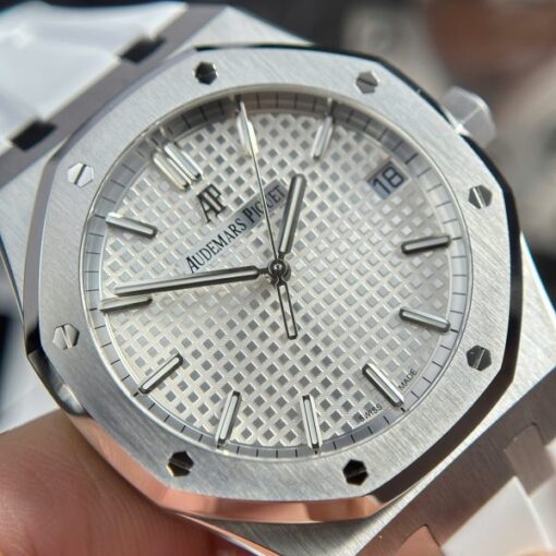 Audemars Piguet Royal Oak 15500 Replica Watch White Dial APS Factory 41mm - Image 5
