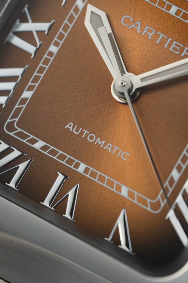 Cartier Santos WSA0065 Replica Watch Women Dial Brown BV Factory 35mm - Image 5