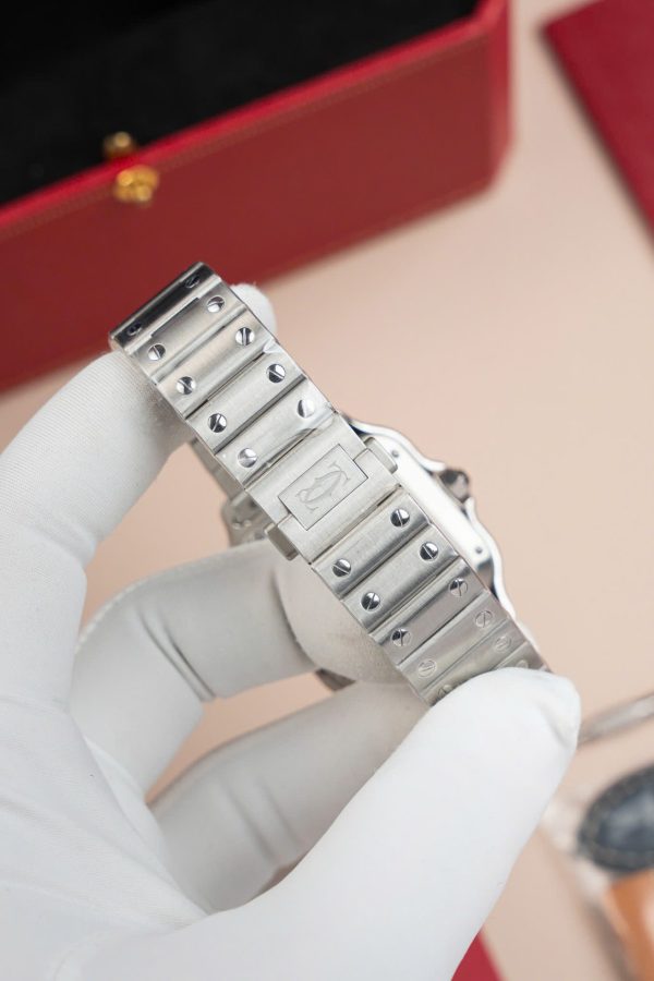 Cartier Santos WSA0065 Replica Watch Women Dial Brown BV Factory 35mm - Image 10