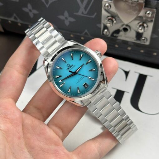 Omega Seamaster Co-Axial Replica 11 Watch Blue Dial Automatic VS Factory 41mm - Image 3