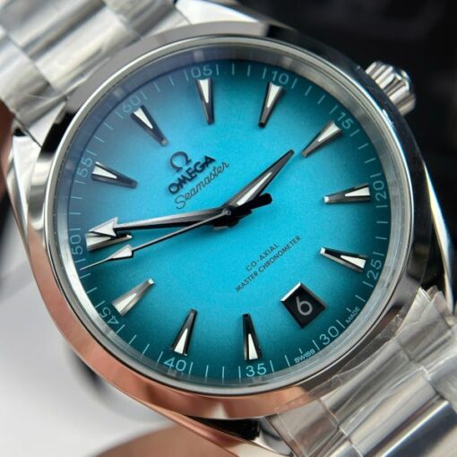 Omega Seamaster Co-Axial Replica 11 Watch Blue Dial Automatic VS Factory 41mm - Image 5