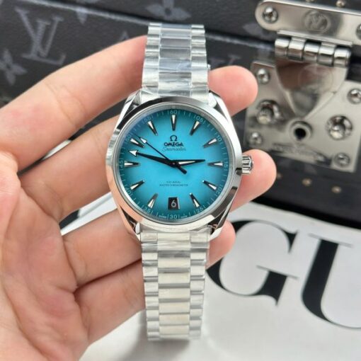 Omega Seamaster Co-Axial Replica 11 Watch Blue Dial Automatic VS Factory 41mm - Image 2