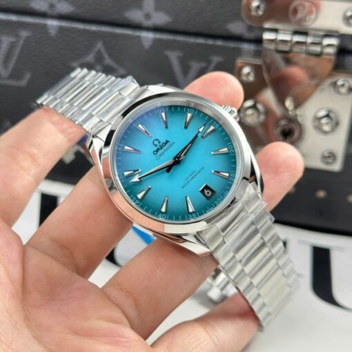 Omega Seamaster Co-Axial Replica 11 Watch Blue Dial Automatic VS Factory 41mm - Image 4